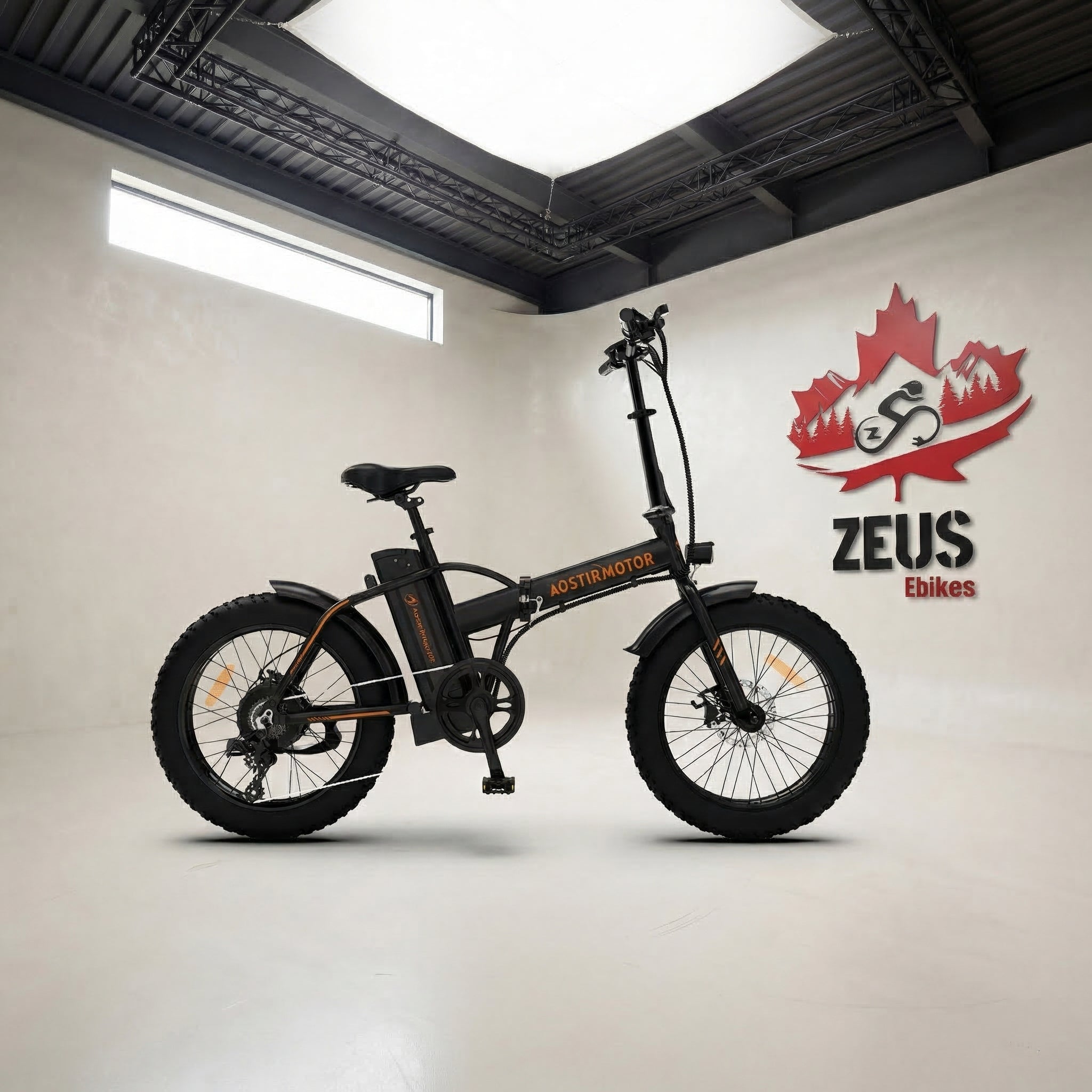 Aostirmotor A20 Fat Tire Folding Ebike