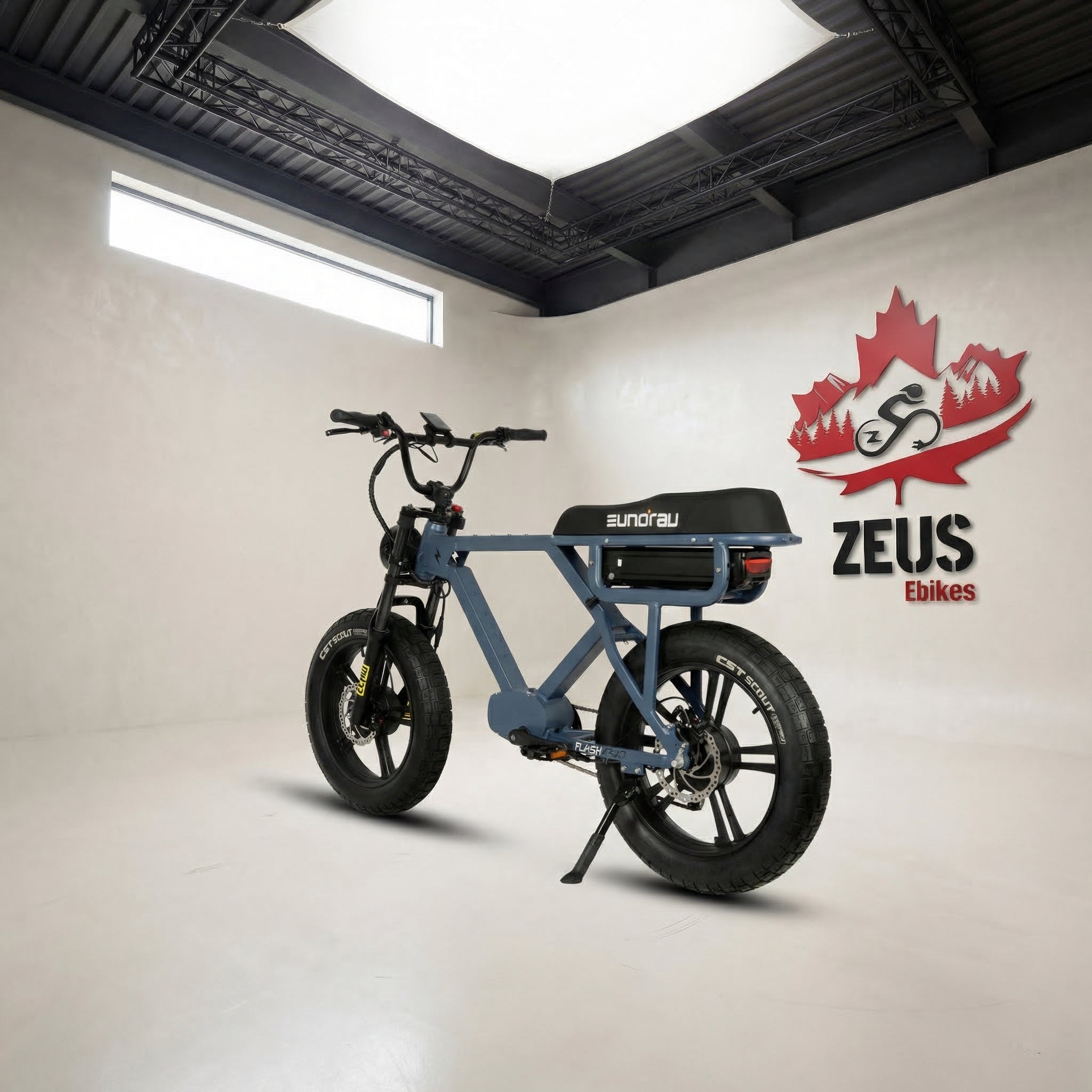 Eunorau Flash 1000W eBike — Mid-Drive 220Nm, AWD & Rear | Zeus