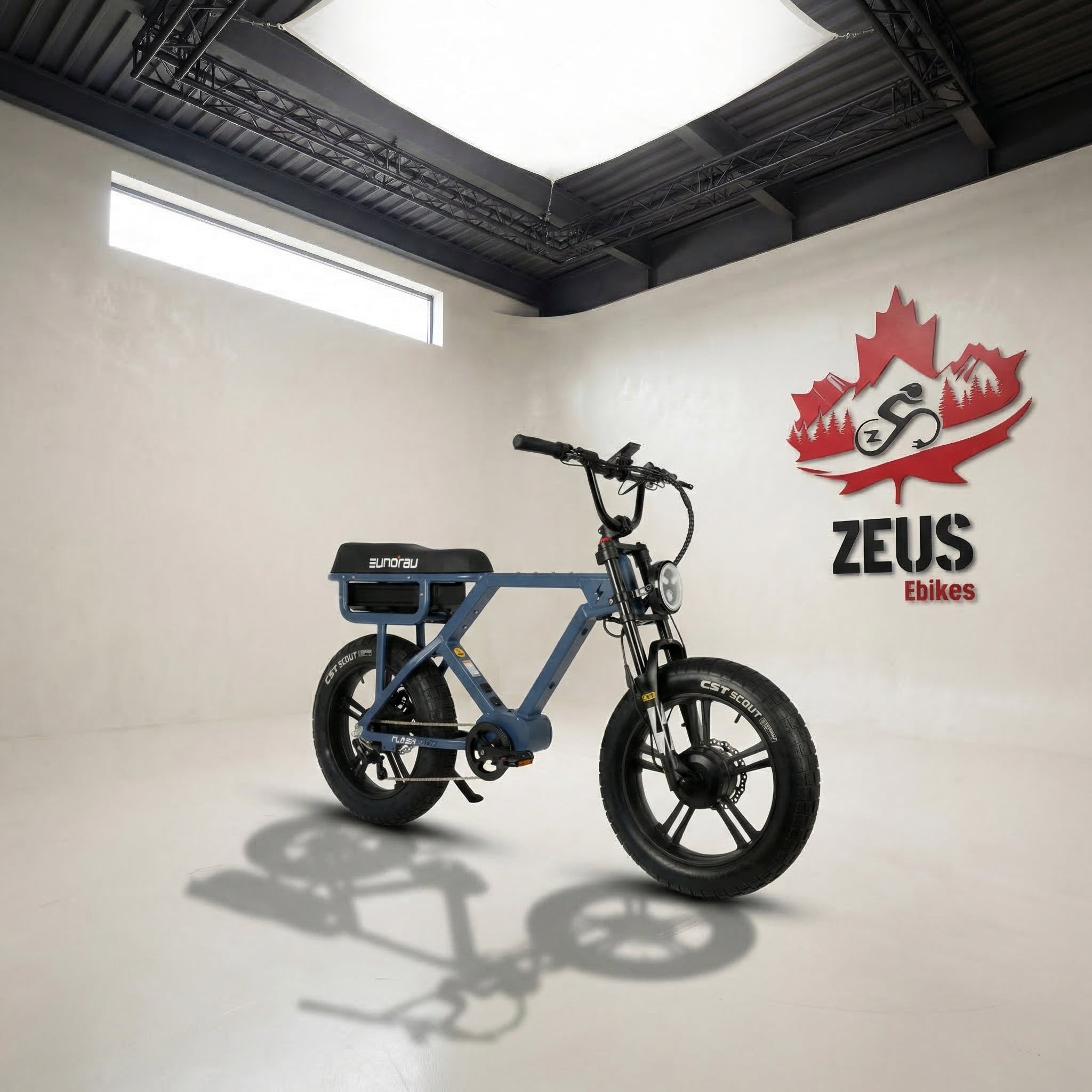nanao Eunorau Flash 1000W eBike — Mid-Drive 220Nm, AWD & Rear | Zeus