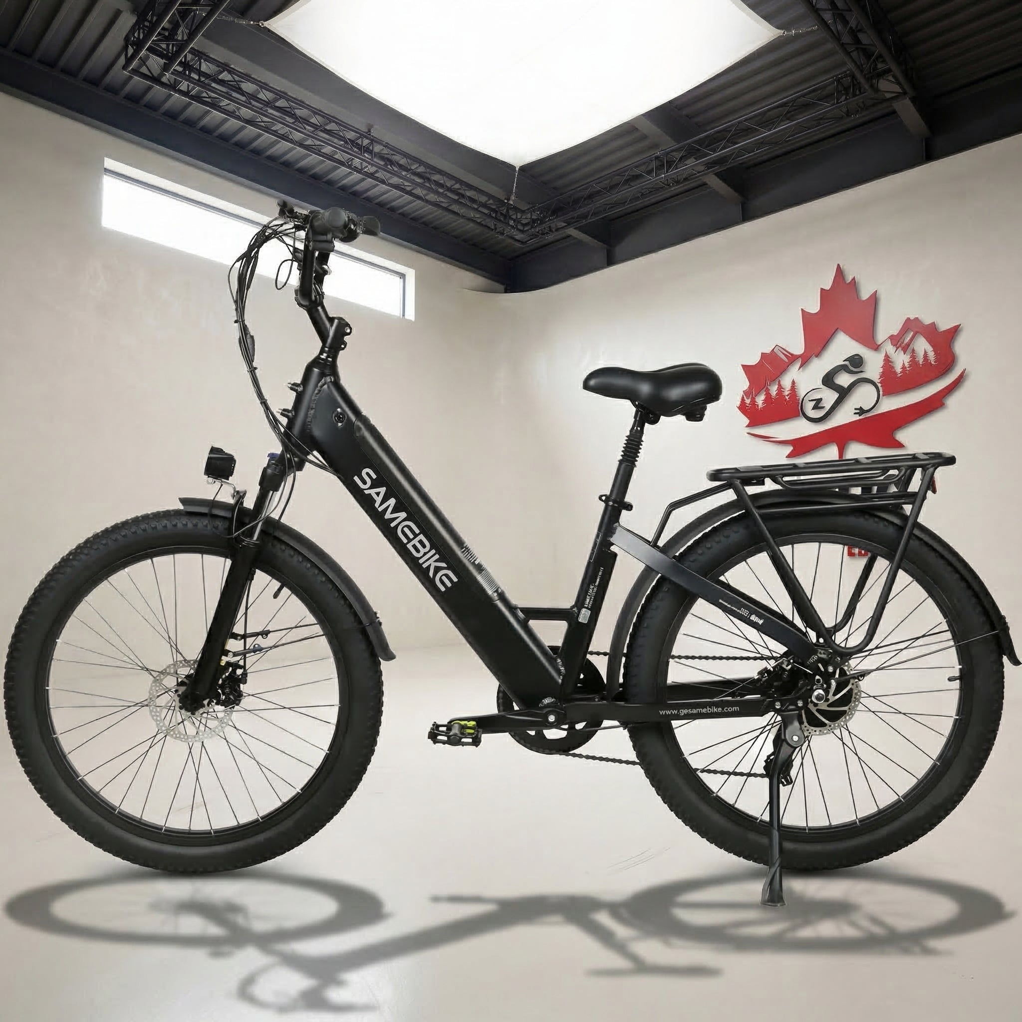 Samebike Step Thru Fat Tire Ebike
