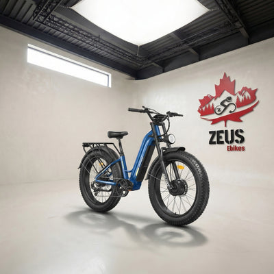 FREESKY Ranger M-540 Dual-Motor Step-Thru Electric Bike (48V 25Ah, 3500W Peak)