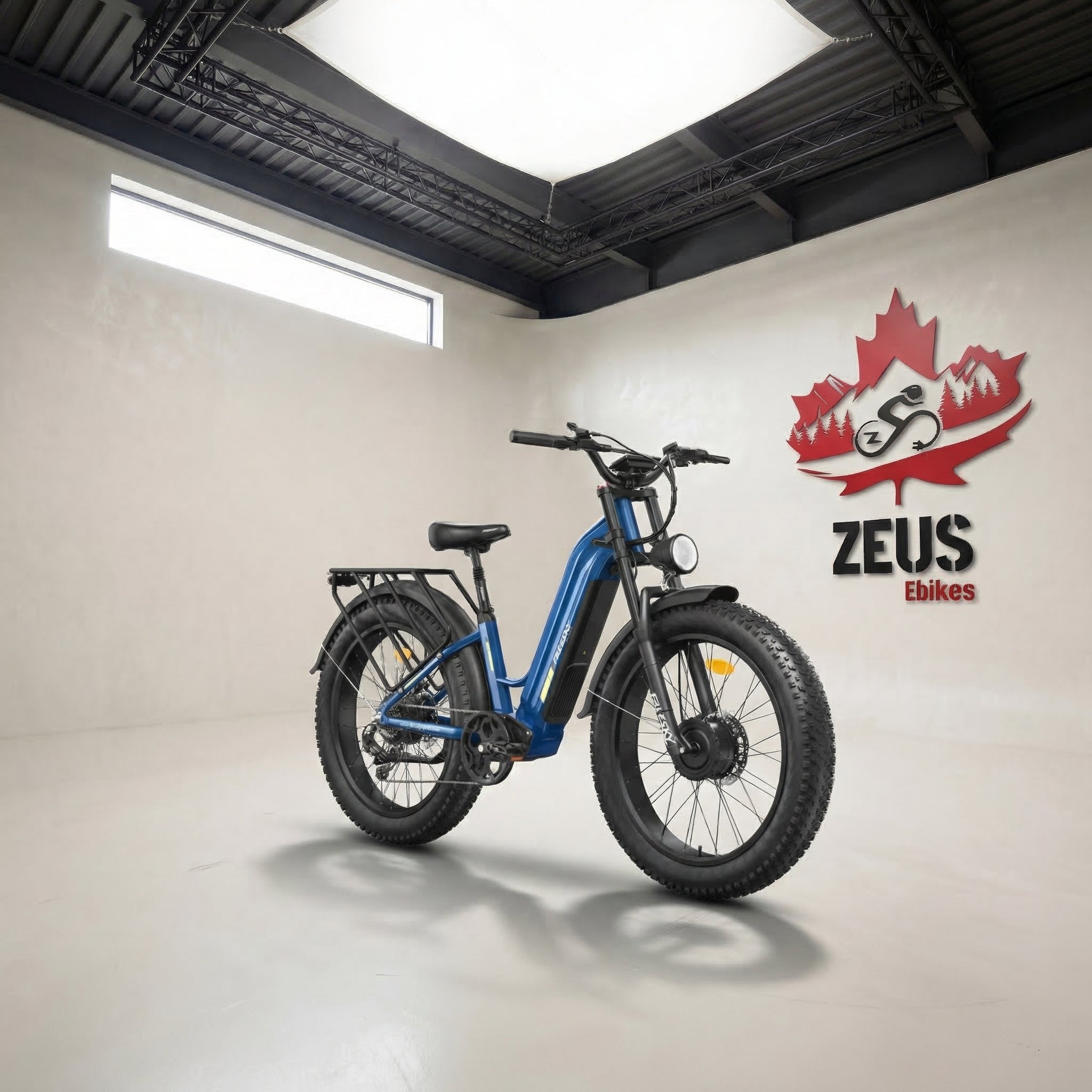 FREESKY Ranger M-540 Dual-Motor Step-Thru Electric Bike (48V 25Ah, 3500W Peak)