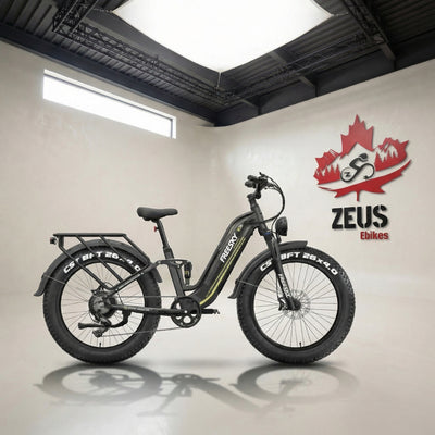 FREESKY Wild Cat Ultra A-340 – Full Suspension Step-Thru Fat Tire eBike (48V 25Ah)