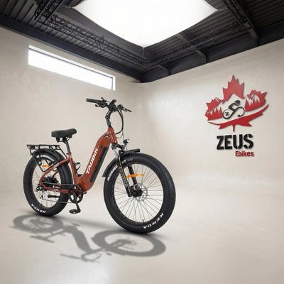 Taubik Tour Step-Through Fat Tire eBike