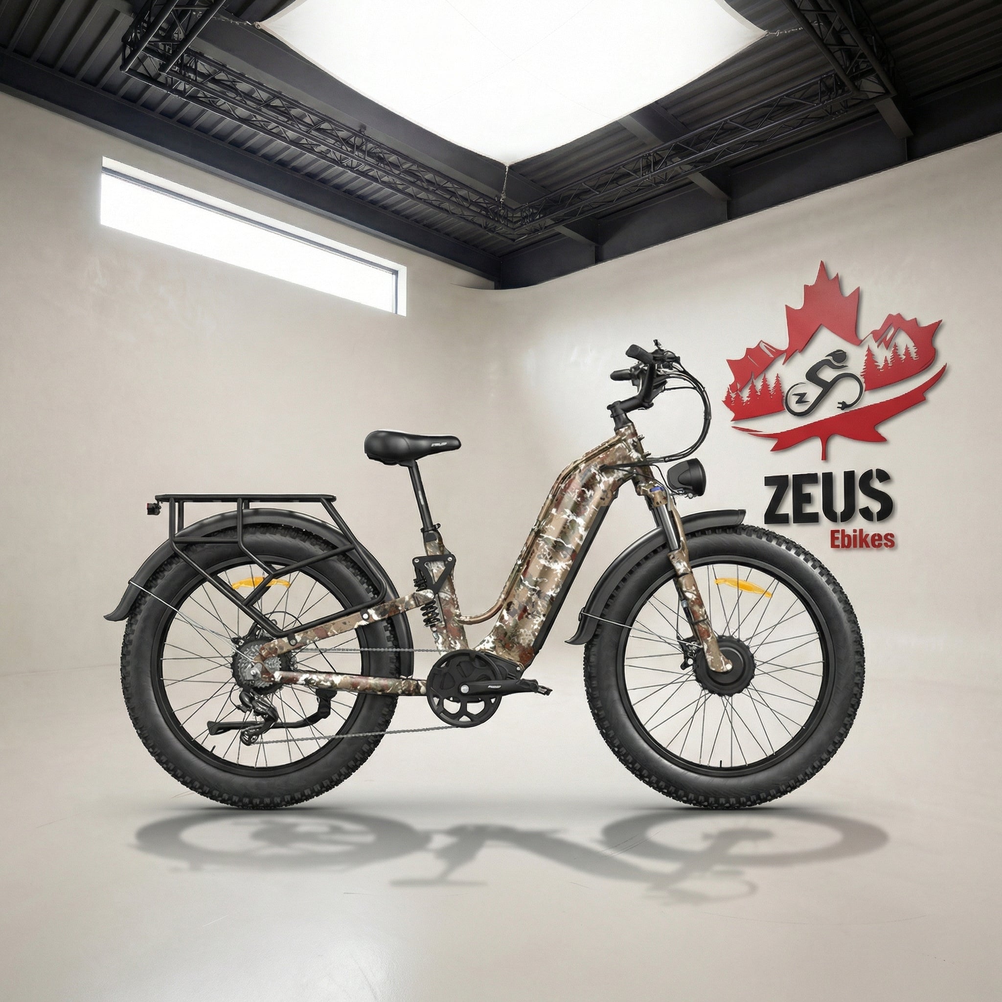 Freesky Ranger Air M-540 — 3500W AWD Step-Thru Fat Tire | Zeus