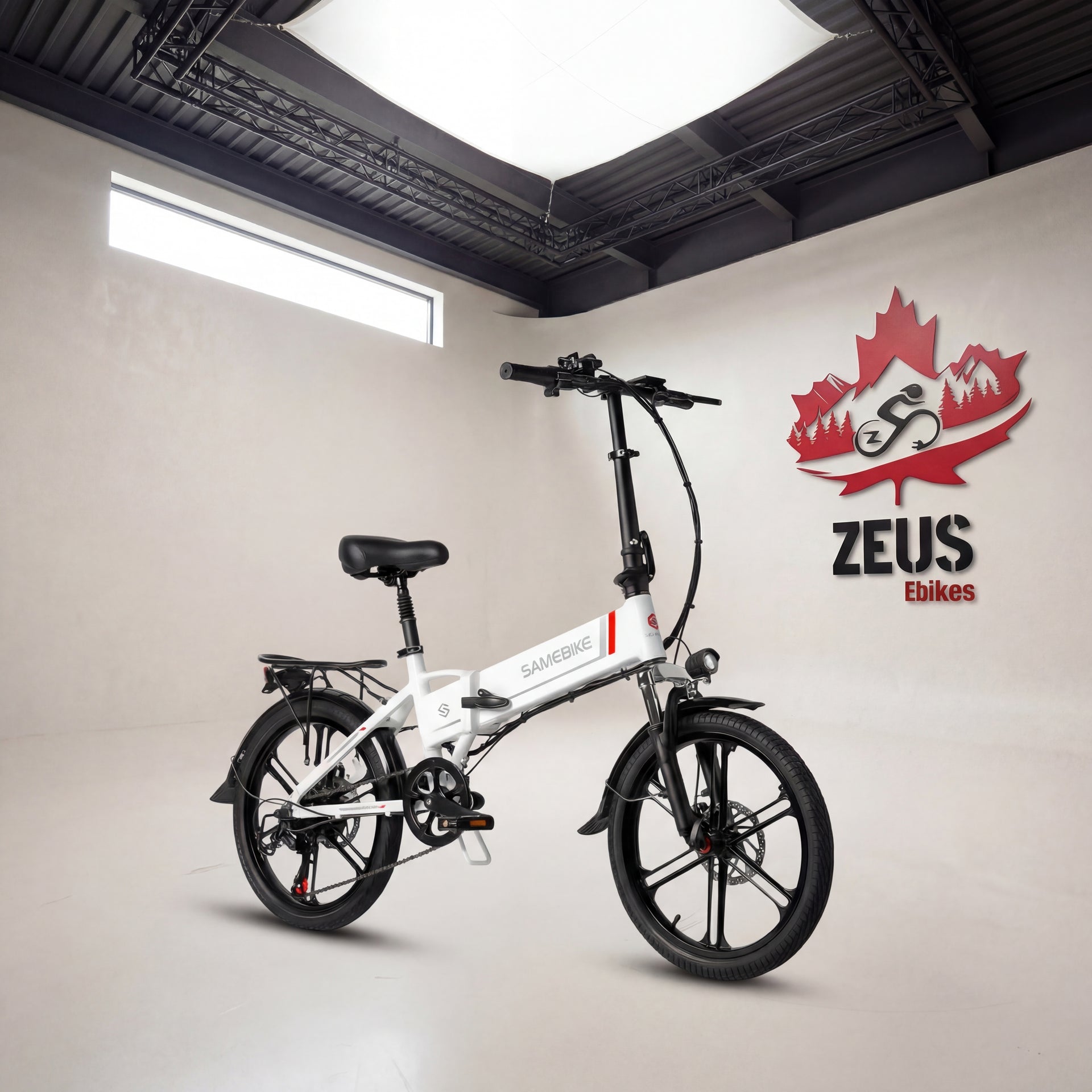 Samebike 20LVXD30-II Folding eBike — 48V, $1,000, 0 Returns – Zeus Ebikes Canada
