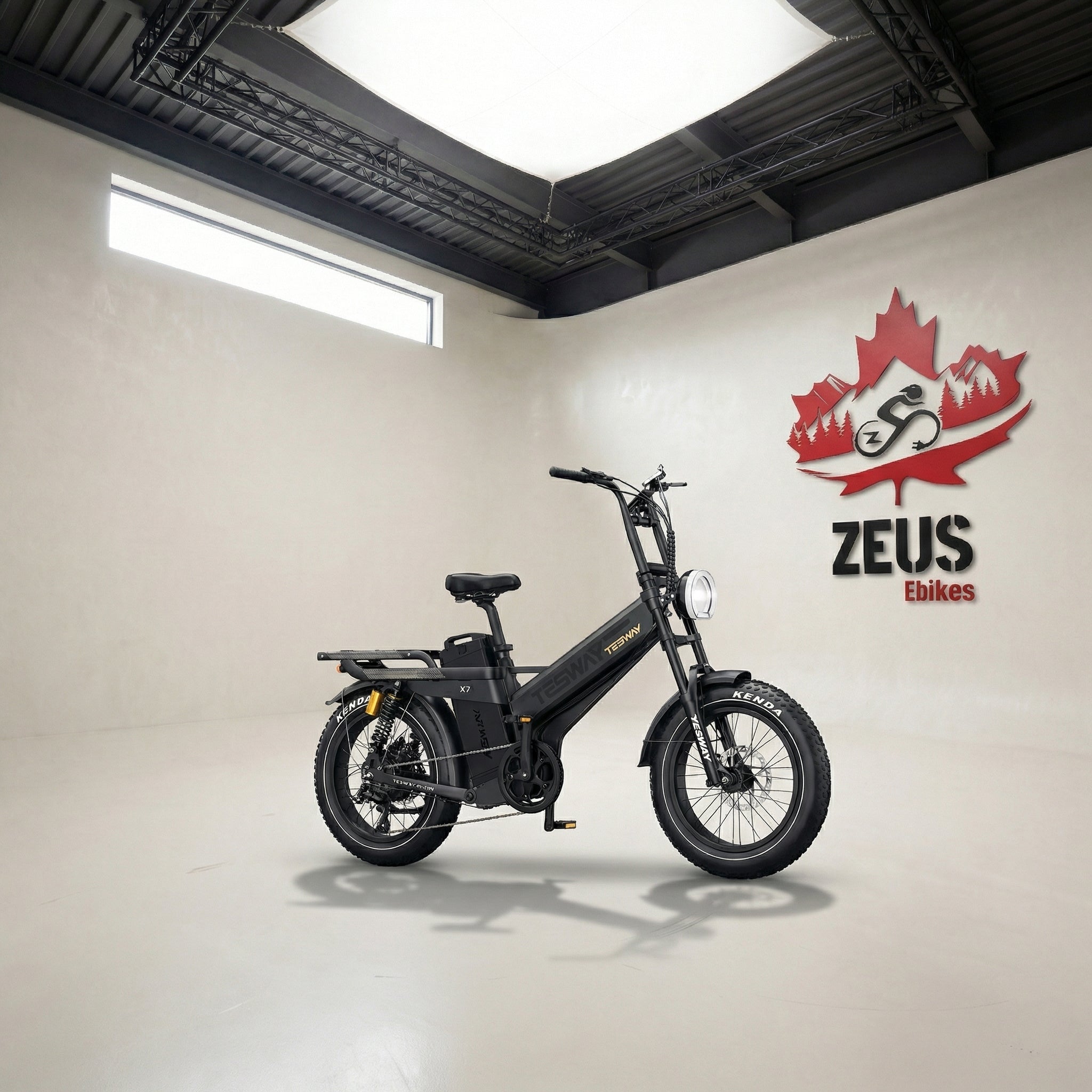 Tesway X7 AWD Dual Motor eBike — 3,120 Wh, 200 Nm, $2,399 – Zeus