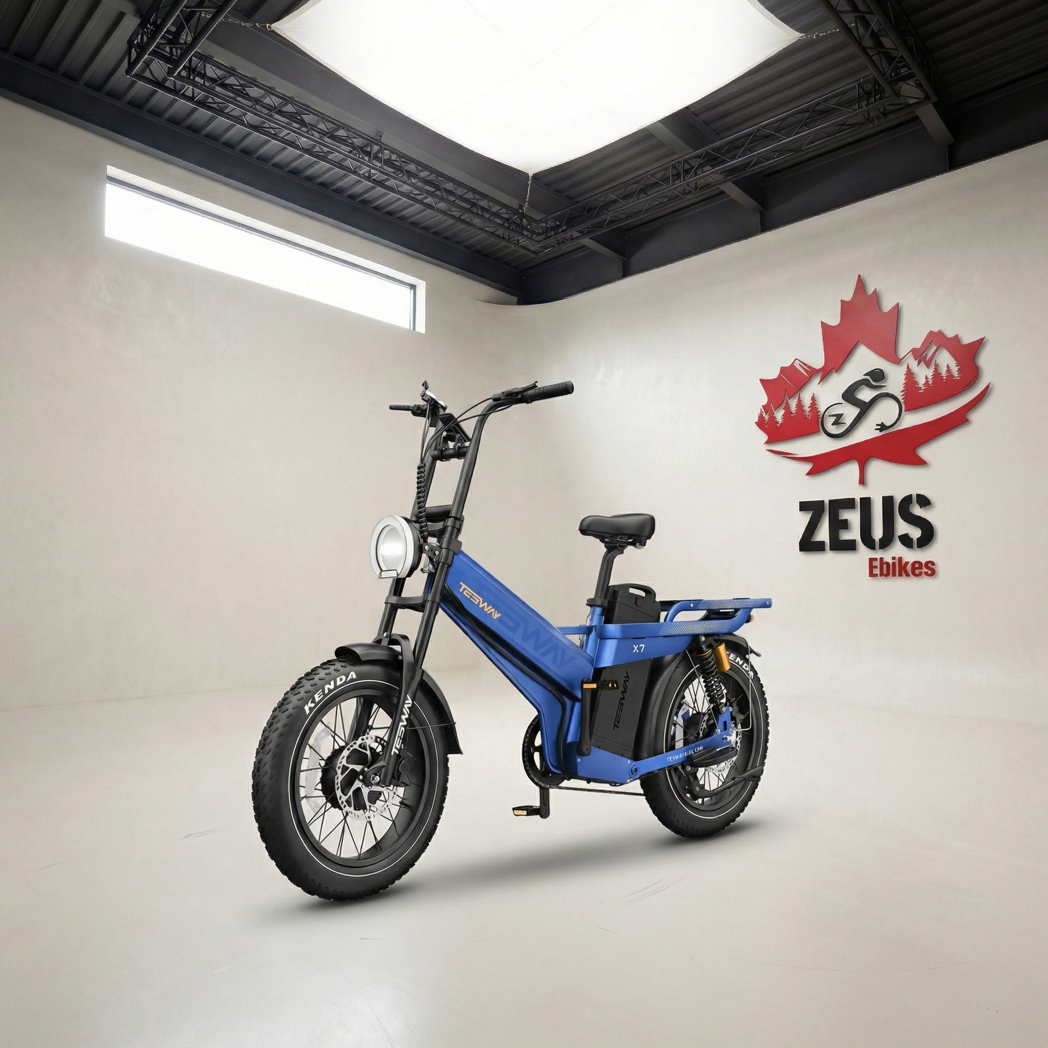 Tesway X7 AWD Dual Motor eBike — 3,120 Wh, 200 Nm, $2,399 – Zeus