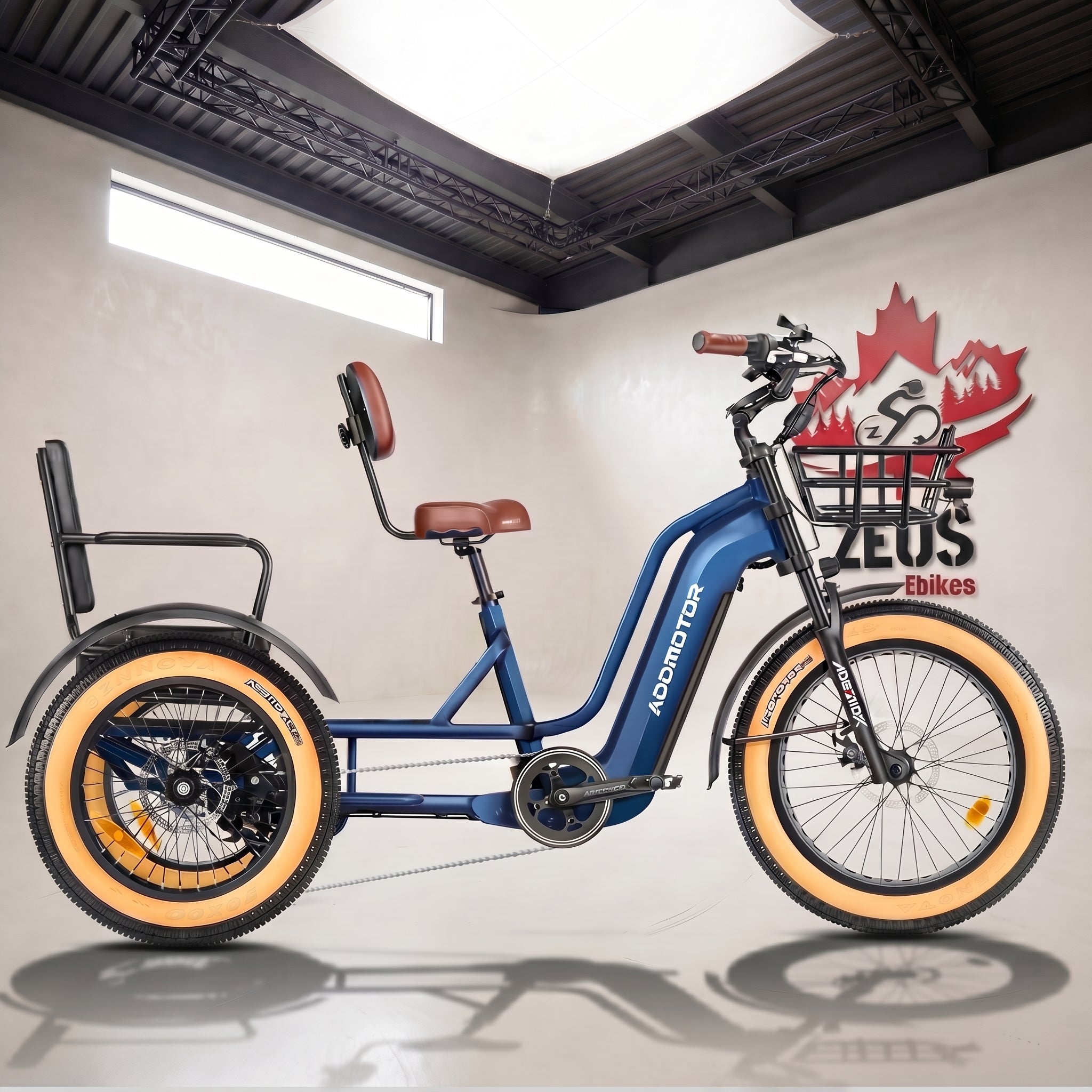 Addmotor Greattan L Passenger Electric Trike (M-513)