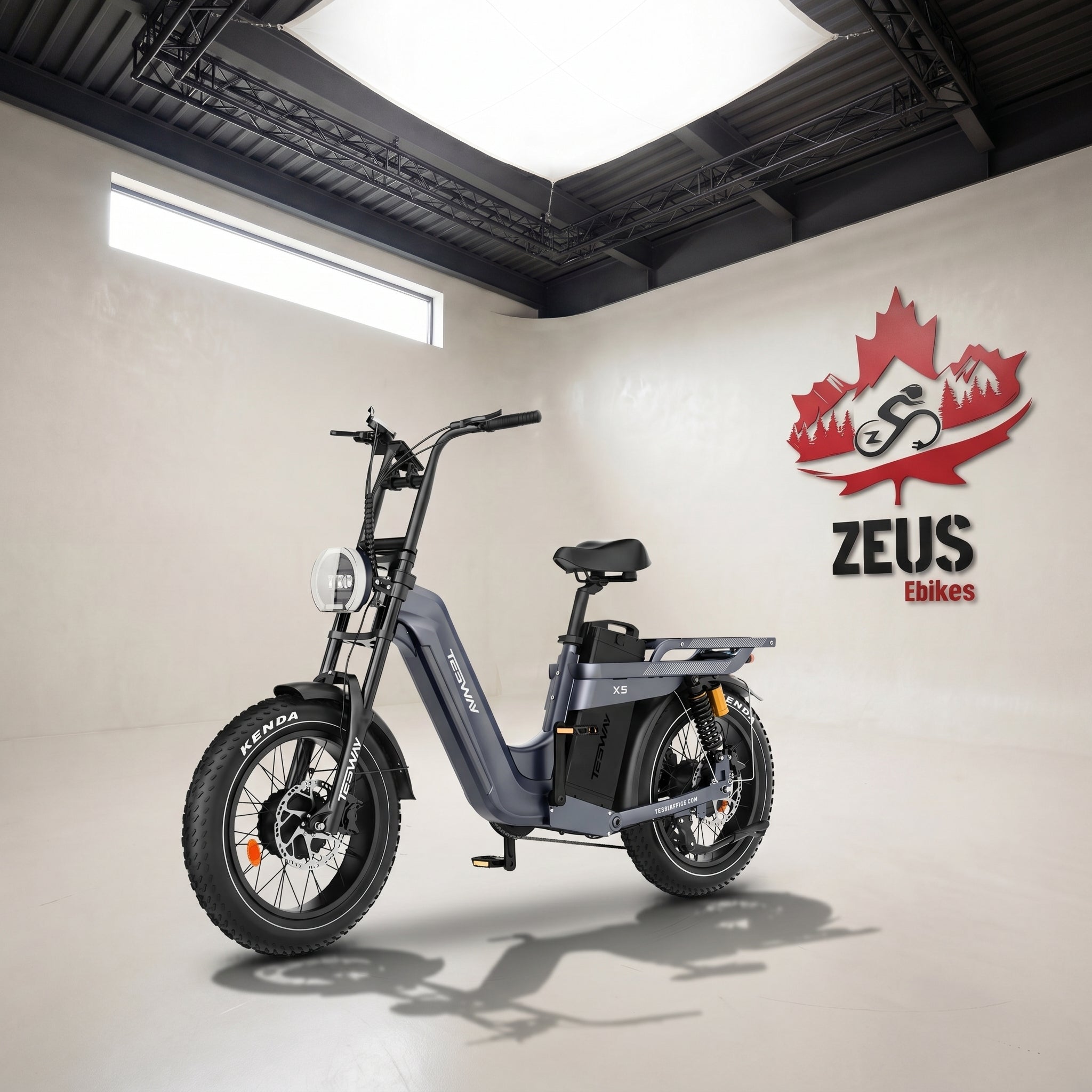Tesway X5 AWD Step-Thru Dual-Motor Electric Bike