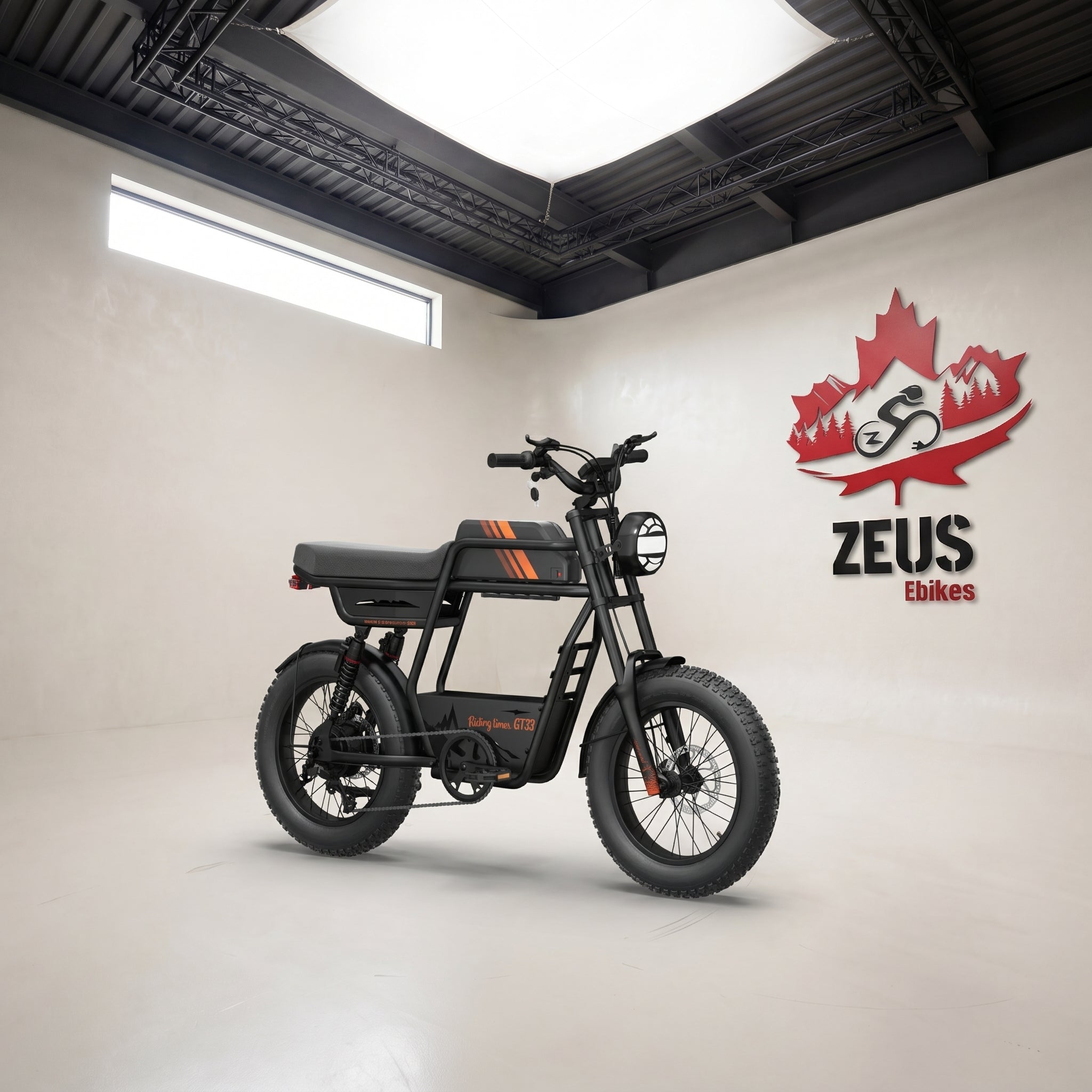 GT33 All-Terrain Cafe Racer Electric Bike
