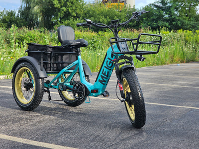 Meigi Silverado Fat Tire Folding Electric Trike