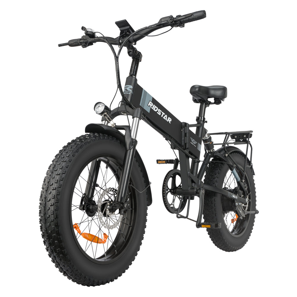 Ridstar H20 1000W Fat Tire Folding Ebike – Zeus Ebikes Canada