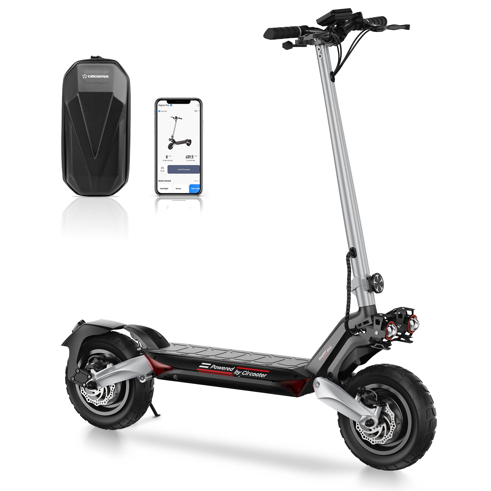 Circooter Raptor Pro Off-Road 1600W Dual Motor E-Scooter