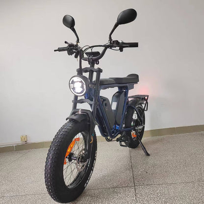 Yeasion V1 1000W Dual Battery Full Suspension Retro Ebike