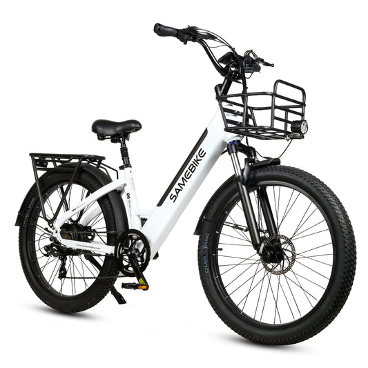 Samebike Step Thru Fat Tire Ebike