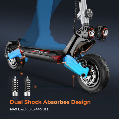 Circooter Raptor Pro Off-Road 1600W Dual Motor E-Scooter