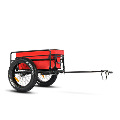 Fat Tires Trailer with Bag For Ebike