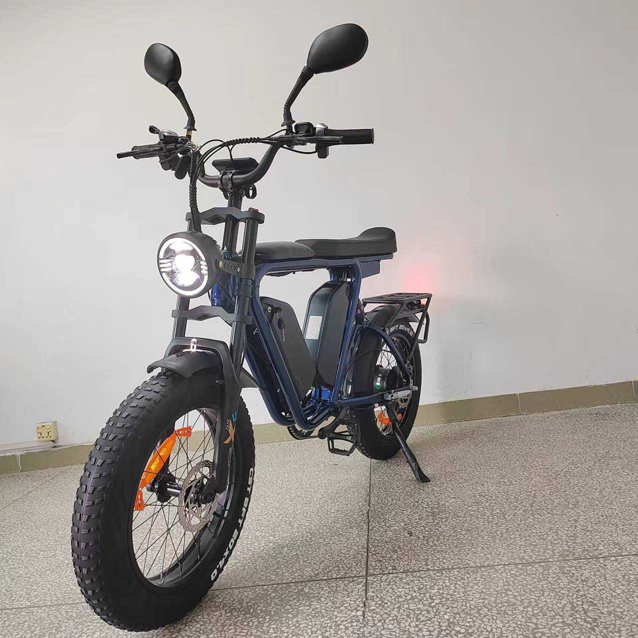 Yeasion V1 1000W Dual Battery Full Suspension Retro Ebike