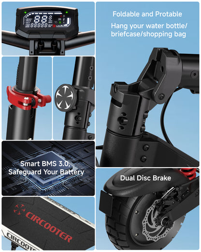 Circooter Landturbo Off-Road 1000W Electric Scooter