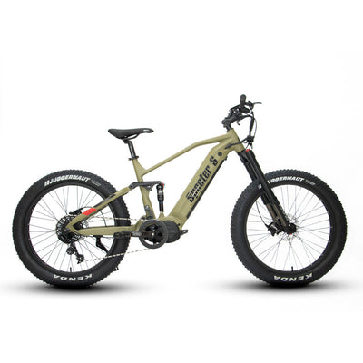 EUNORAU Specter-S 3.0 / Hunter X9 — 1000W Bafang M620 Mid-Drive, Full Suspension, 26x4.0