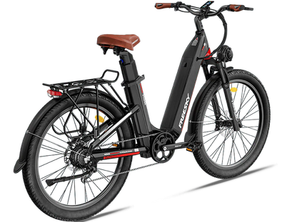 Freesky NOVA B-360 Dual-Battery Step-Thru Electric Bike