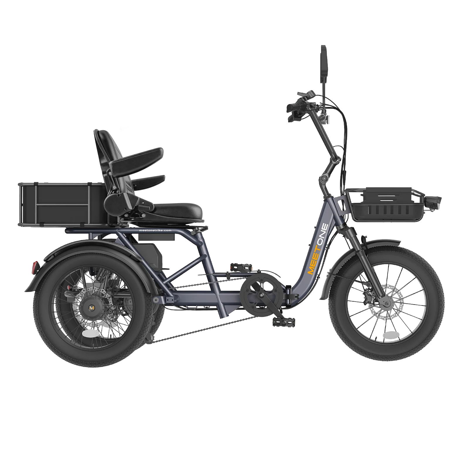 Meet One Breeze 2.0 folding electric trike detail — Zeus eBikes Canada