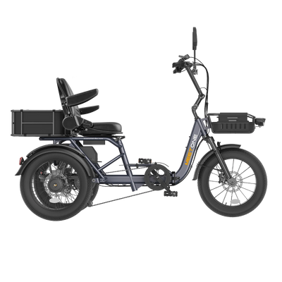 Meet One Breeze 2.0 folding electric trike detail — Zeus eBikes Canada