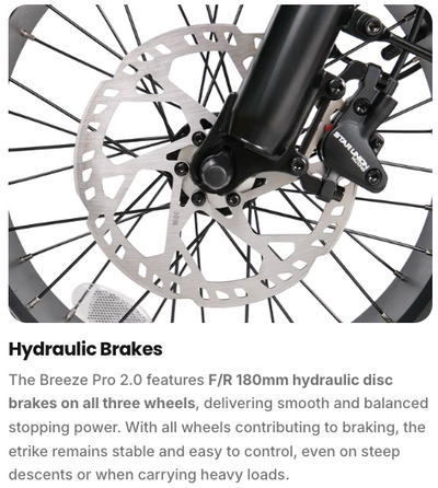 Meet One Breeze Pro 2.0 Full-Suspension Fat Tire Electric Trike
