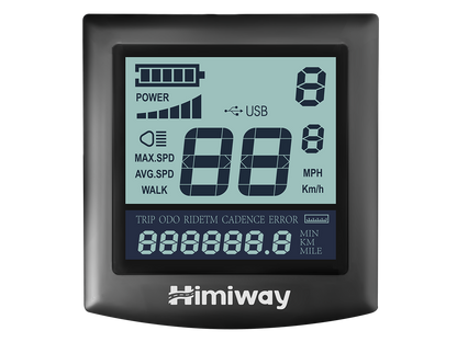 Himiway Cruiser Fat Tire Mountain Ebike