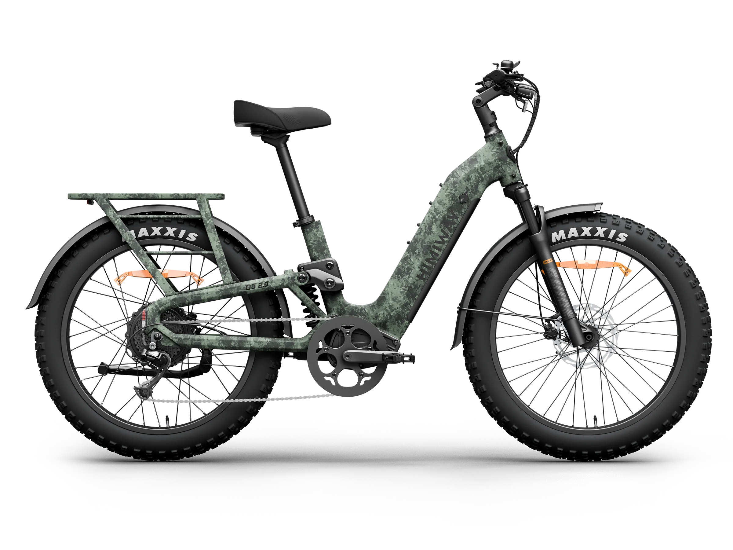 Himiway D5 2.0 ST Full Suspension Step-Thru Fat Tire eBike