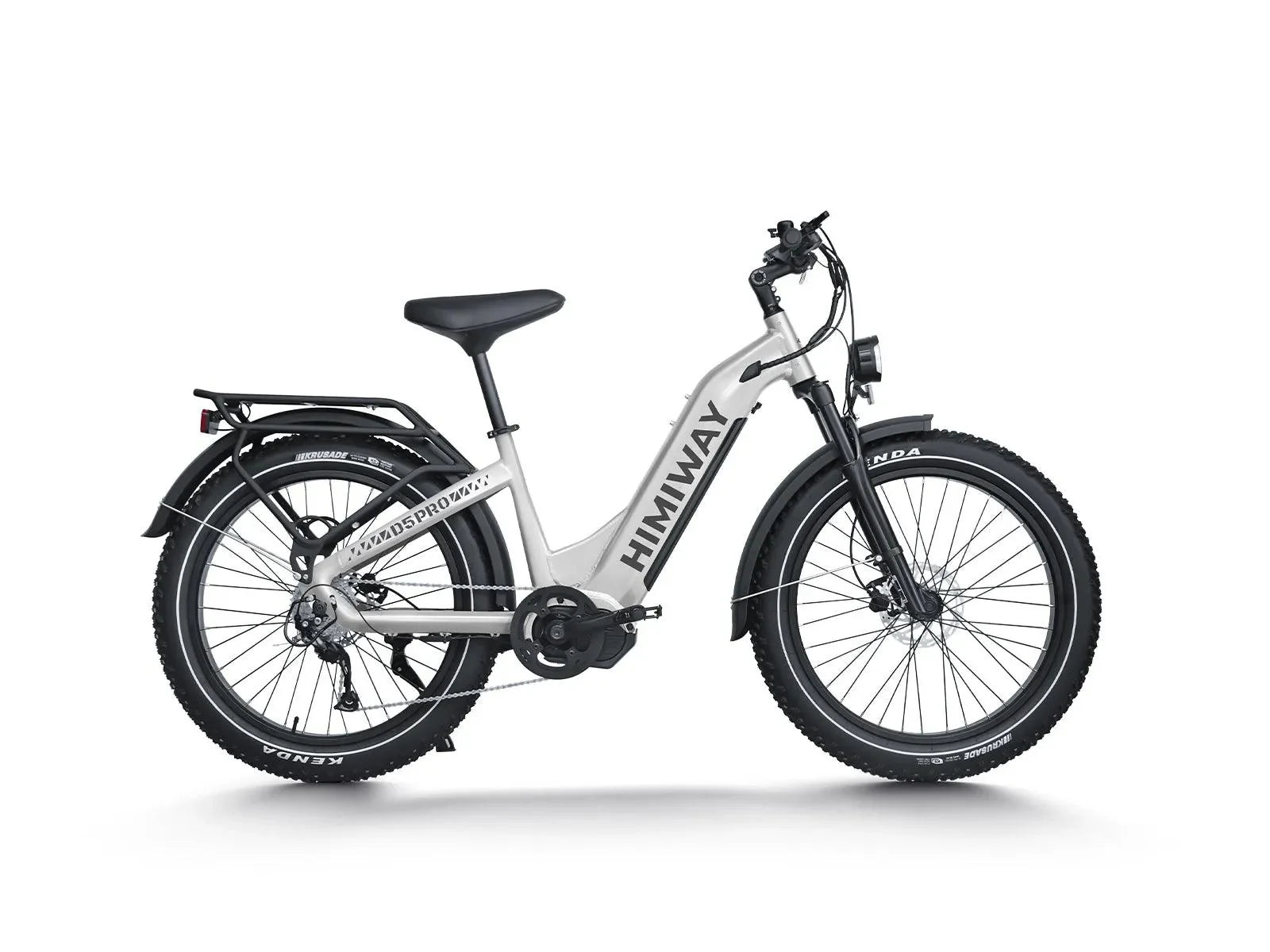 Himiway D5 Pro ST (Zebra Pro ST) — 500W Torque-Sensing Mid-Drive Fat Tire eBike