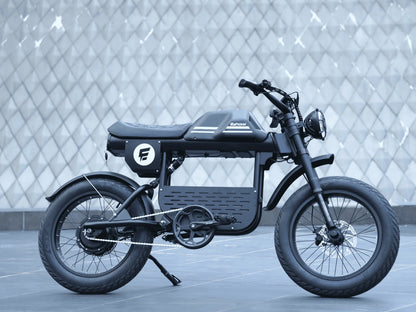 Eahora FT-01 Max 2025 Moped-Style Electric Bike (48V 30Ah, 500W, Hydraulic Brakes)