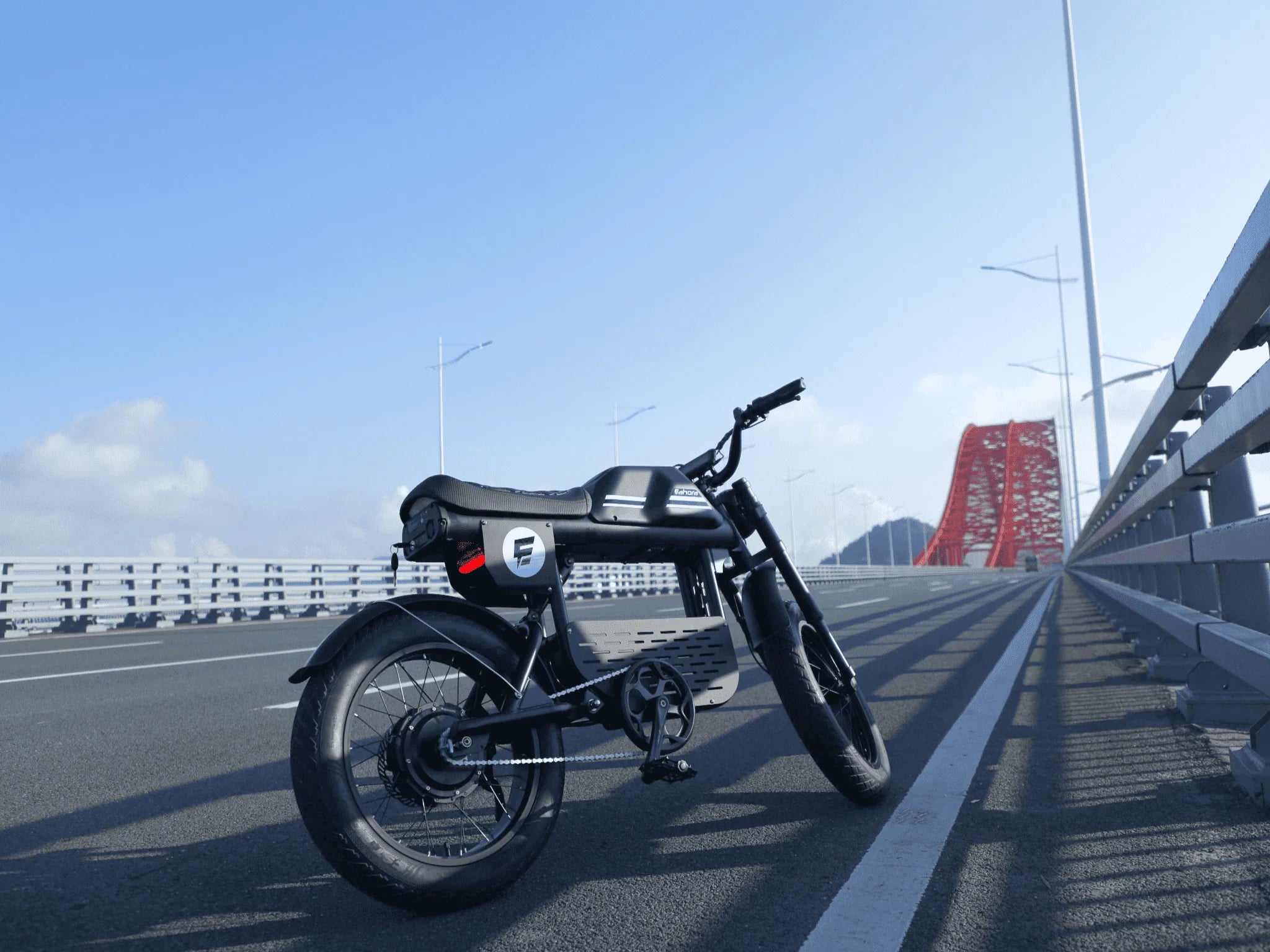 Eahora FT-01 Max 2025 Moped-Style Electric Bike (48V 30Ah, 500W, Hydraulic Brakes)