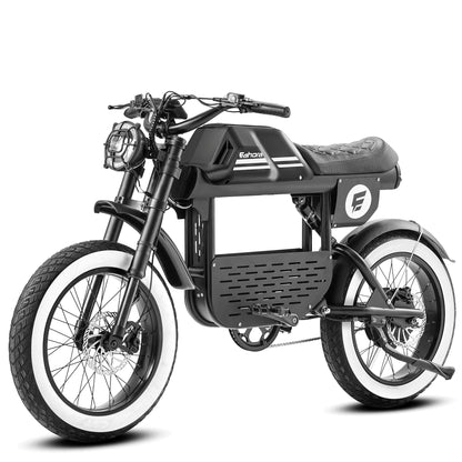 Eahora FT-01 Max 2025 Moped-Style Electric Bike (48V 30Ah, 500W, Hydraulic Brakes)
