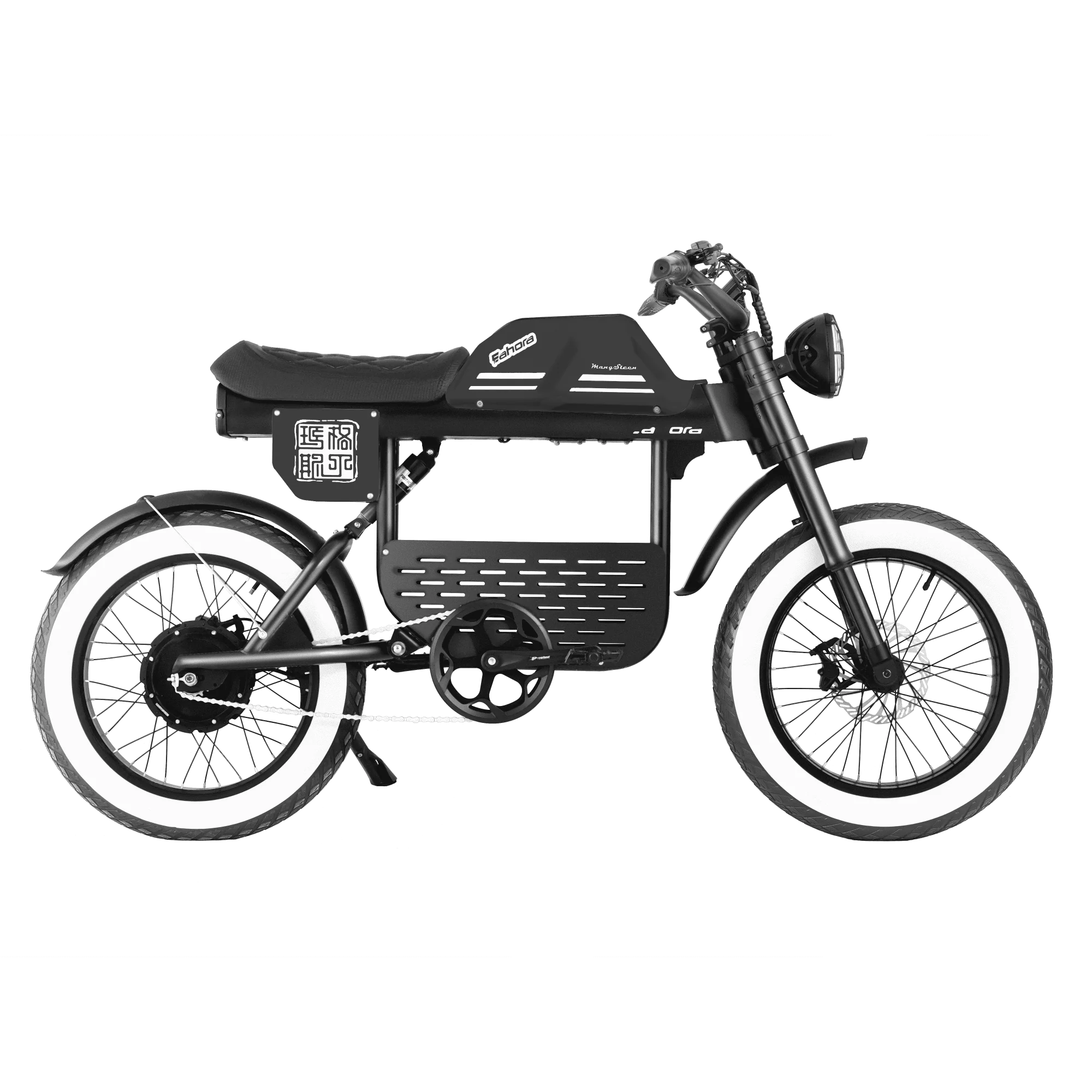 Eahora FT-01 Max 2025 Moped-Style Electric Bike (48V 30Ah, 500W, Hydraulic Brakes)
