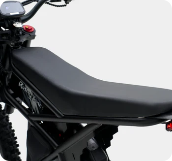 GT73 Electric Motorbike (Dual Battery 48V 18.2Ah×2, 2400W Peak, 25” Off-Road Tires)