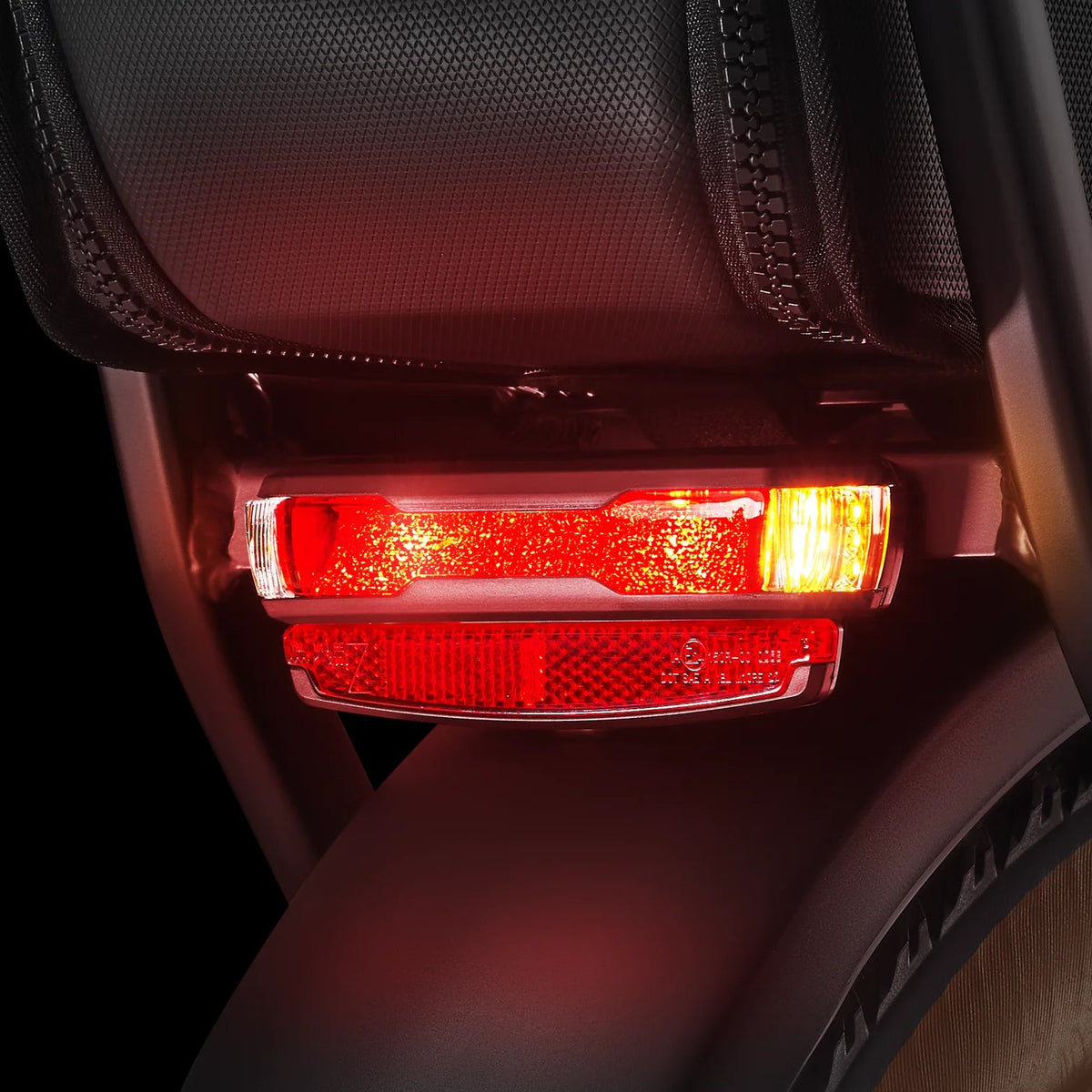 Velotric GoMad rear light, close-up (Velotric photo) — Zeus eBikes Canada