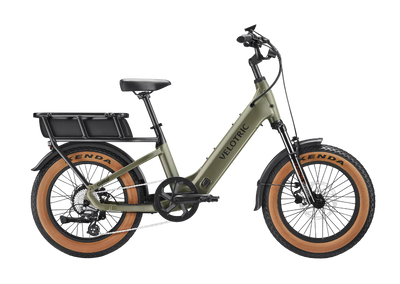 Velotric GoMad in Sage, side view — Zeus eBikes Canada