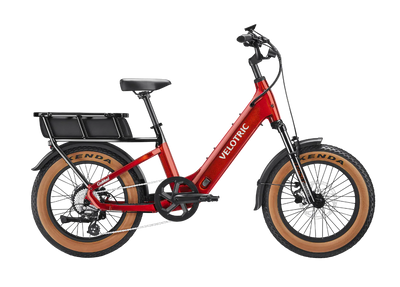 Velotric GoMad in Dark Amber, side view — Zeus eBikes Canada
