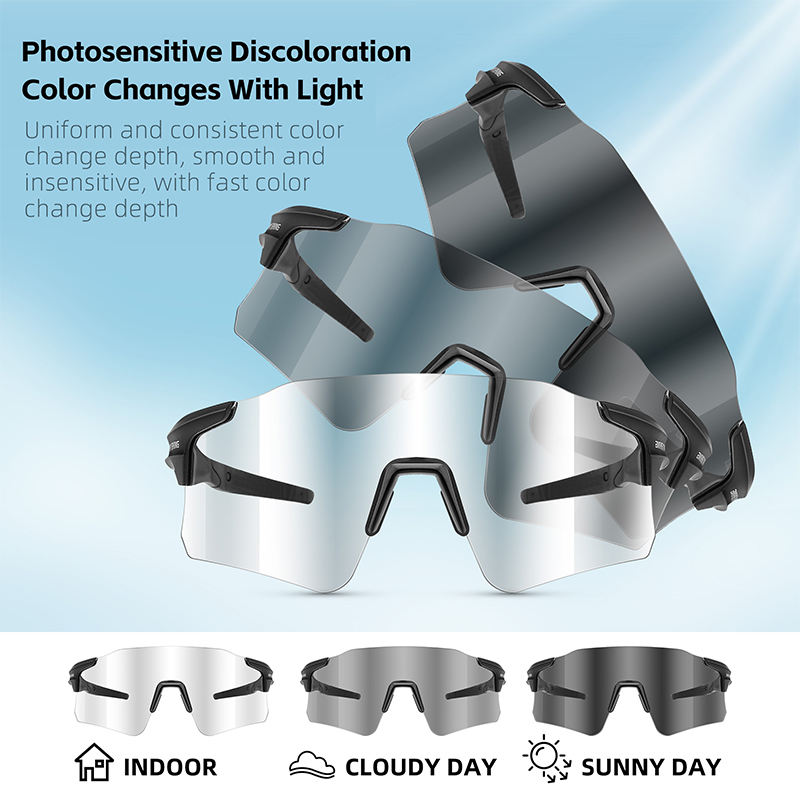 Cycling Sunglasses — Photochromic & Polarized