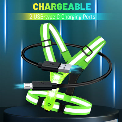LED Reflective Safety Vest