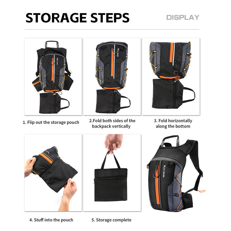 WEST BIKING Outdoor Sports Cycling Backpack