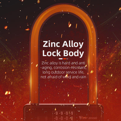 Keyless Combination U-Lock