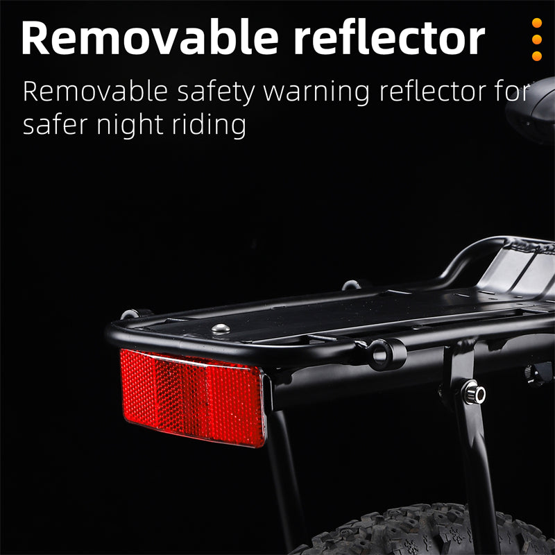 Universal Large Capacity Rear Rack and Basket