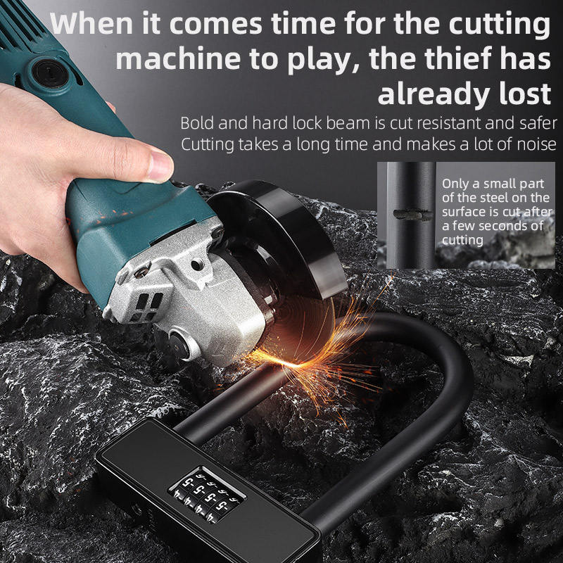 Keyless Combination U-Lock