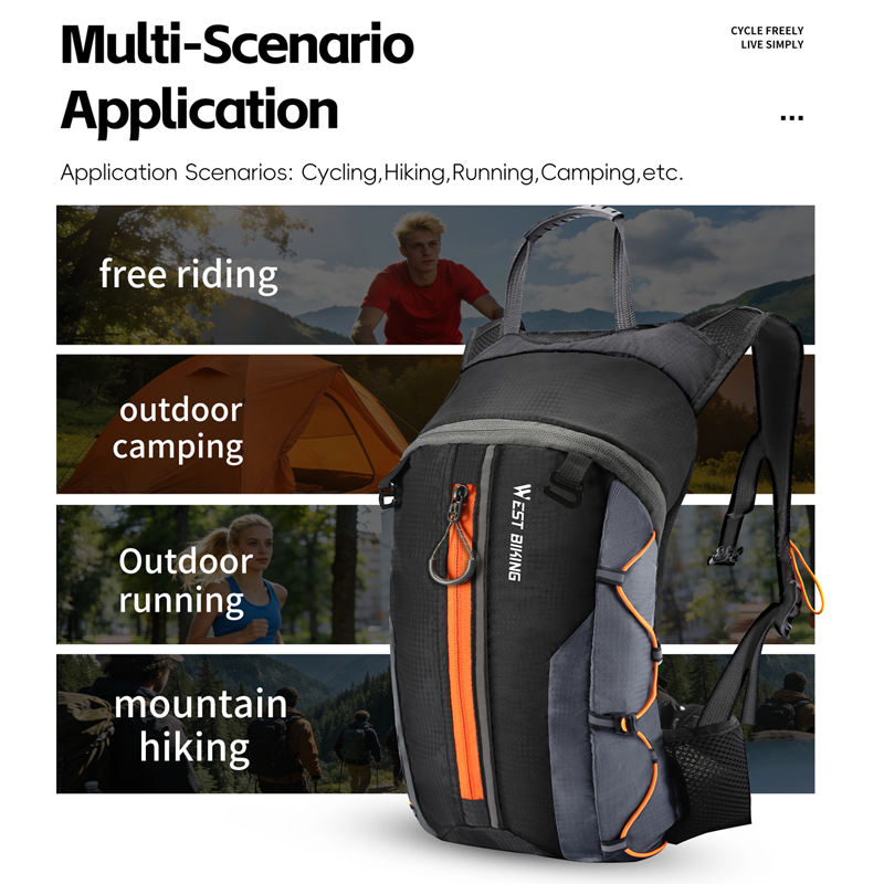 WEST BIKING Outdoor Sports Cycling Backpack