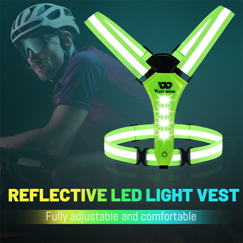 LED Reflective Safety Vest