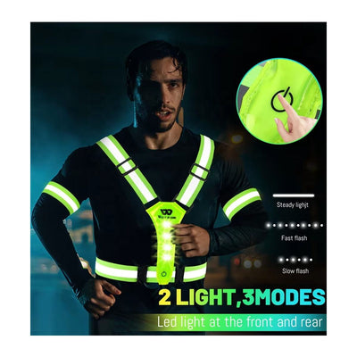 LED Reflective Safety Vest