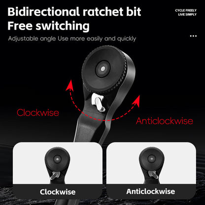 12 in 1 Multi Functional Ratchet Wrench Kit